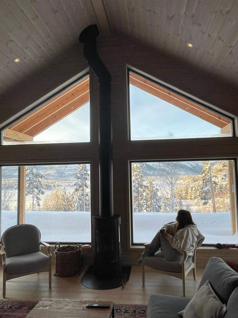 Furuheim Lodge, 4 Seizoenen Vakantiehuis Met Fantastisch Uitzicht Vradal Kültér fotó